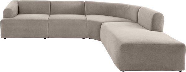 LeGer Home by Lena Gercke Ecksofa LYZA L-Form links/rechts, Modularsofa "XL", Maße B/T/H: 287/267/74 cm, aus 4 Modulen, zusammen oder einzeln stellbar