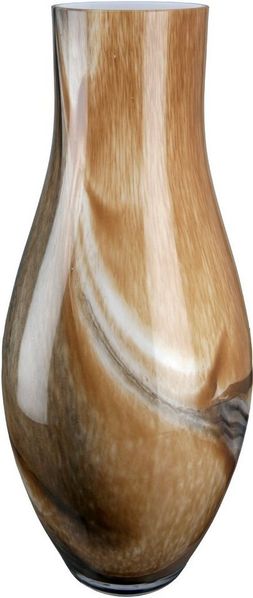GILDE Tischvase Draga, Höhe ca. 40 cm (1 St), dekorative Vase aus Glas, Blumenvase
