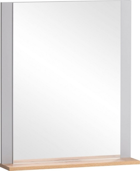 SCHILDMEYER Spiegel Spiegelelement Garderobenspiegel Jelda 600 Platingrau Eiche