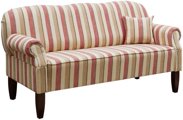Küchensofa 188x78x97 gestreift EDINBURGH