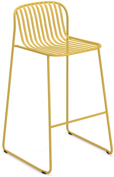 2er Set Riviera Barhocker gelb