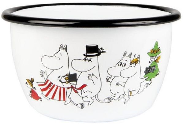 Muurla Schüssel Schale Mumins Moominvalley (600 ml)