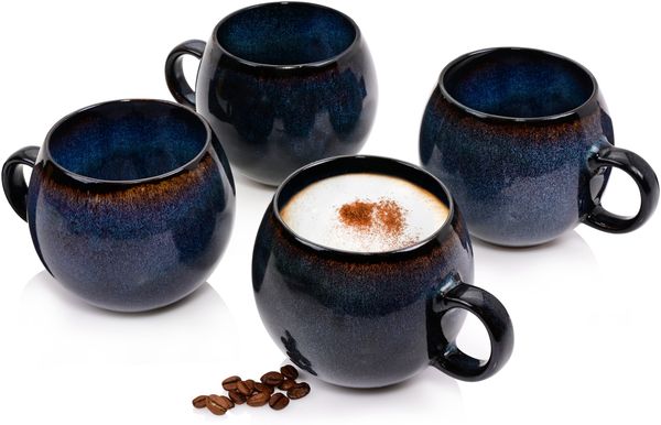 SÄNGER Cappuccinotassen Set Tokio 4 teilig