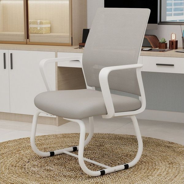 BlingBin Bürostuhl Relaxsessel Loungesessel (Weich und Bequem, mit Metallgestell und Armlehnen, 1 St), 59 x 55 x 90 cm