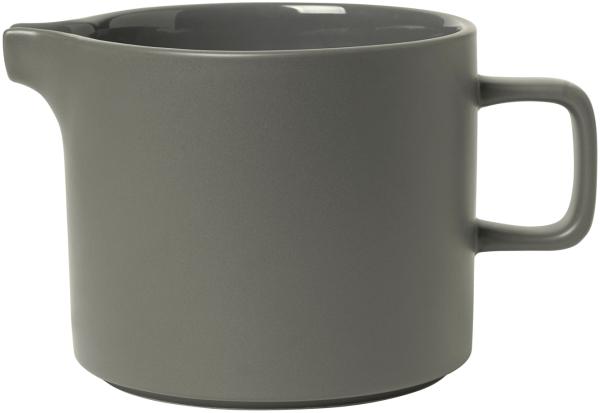 Blomus Pilar Kanne, Kännchen, Krug, Servierkanne, Keramik, Pewter, 1 L, 63973