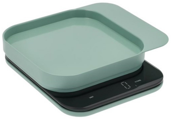 Rösti Rosti Mensura Küchenwaage, Haushaltswaage, Backwaage, Digitale Küchenwaage mit Schüssel und Tara-Funktion, Maximalgewi