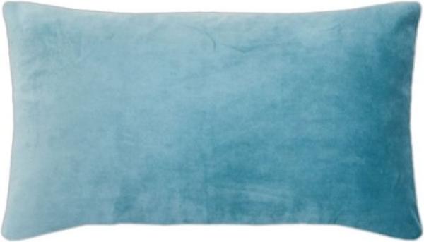 pad Kissenhülle Samt Elegance Aqua Blau (25x50cm) 10127-I40-2550