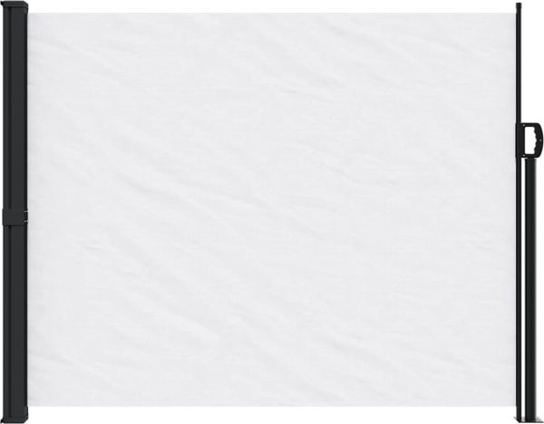 vidaXL Seitenmarkise Ausziehbar Weiß 160x500 cm 4004436 Bild 3