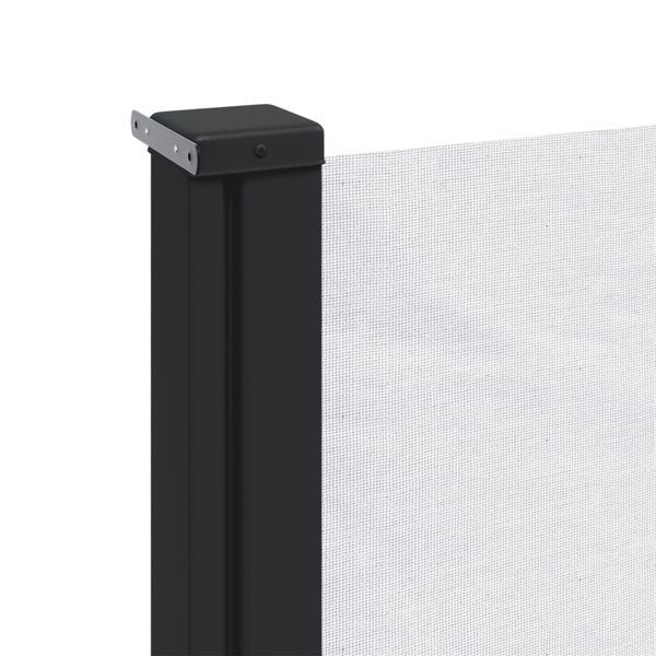 vidaXL Seitenmarkise Ausziehbar Weiß 160x500 cm 4004436 Bild 7