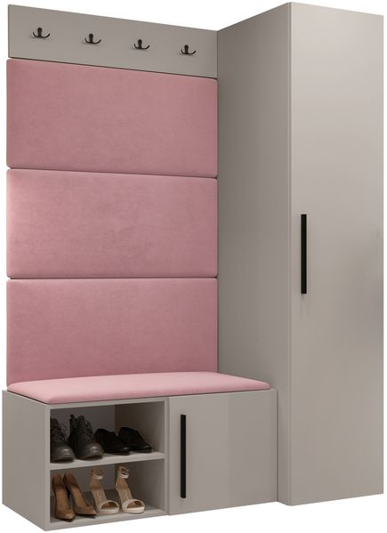 Garderoben-Set Mapreni II (Farbe: Cashmere, Manila 09)