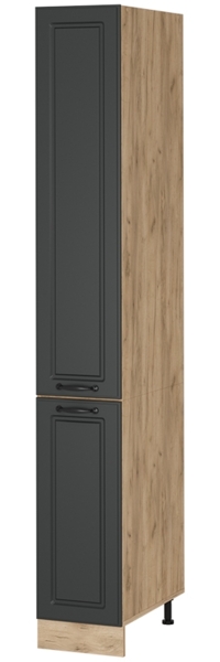 Apothekerschrank R-Line Anthrazit Landhaus 30 cm Vicco