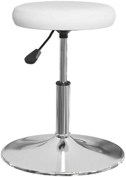 vidaXL Esszimmerstühle 6 Stk. Weiß Kunstleder 3085588