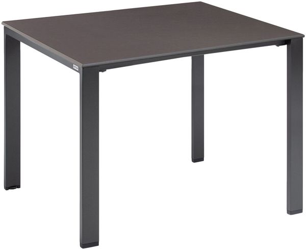 Kettler Tisch Set Float Anthrazit Gestell 95 x 95 und Anthrazitplatte 95 x 95