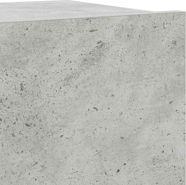 4-tlg. TV-Schrank-Set Betongrau Holzwerkstoff [3114649] Bild 8