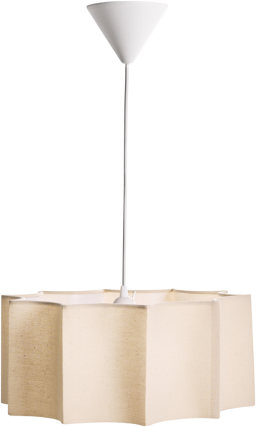 Hängeleuchte LUENHA Metall Beige Bild 4