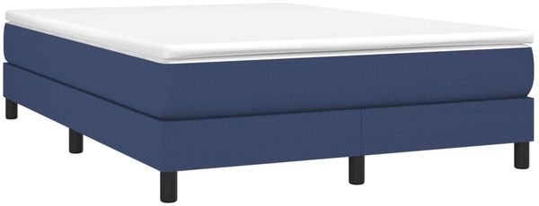 vidaXL Polsterbett, Stoff, 25,0 cm, Blau, 140x190 cm Bild 3
