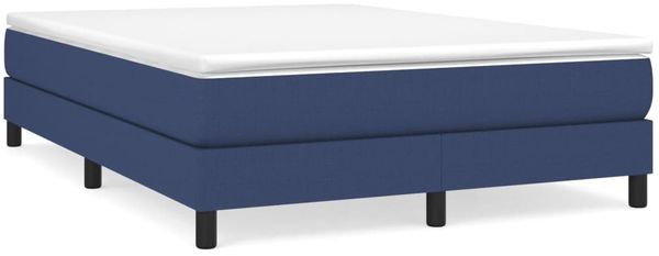 vidaXL Polsterbett, Stoff, 25,0 cm, Blau, 140x190 cm Bild 2