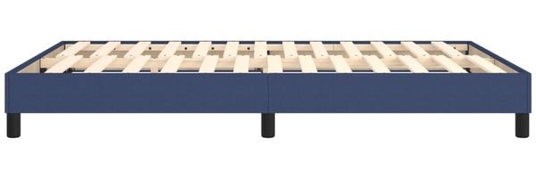 vidaXL Polsterbett, Stoff, 25,0 cm, Blau, 140x190 cm Bild 6