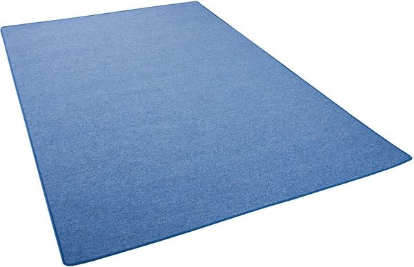my home Teppich Fortis, Schlinge, Made in Netherlands, rechteckig, Höhe: 5 mm, Uni Farben, gekettelt, auch als Läufer, strapazierfähig, Wohnzimmer