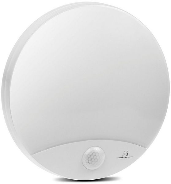 Maclean LED Wandleuchte MCE357, Neutralweiß, LED 10W Infrarot Bewegungsmelder Lampe IP44