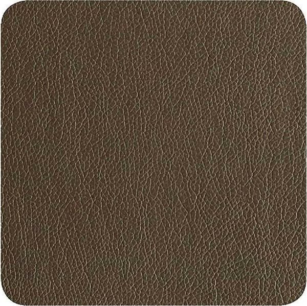 ASA Untersetzer Coaster quadratisch 4er Set Country Braun 10 x 10 cm