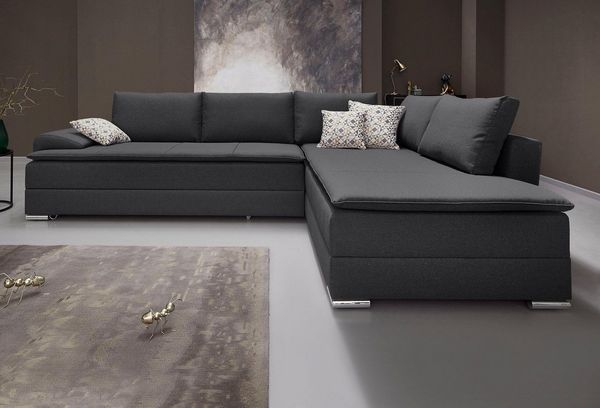 INOSIGN Ecksofa Night & Day L-Form mit Dauer-Schlaffunktion mit Armlehne, 6380334563803345