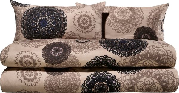 Erwin Müller Bettwäsche Bettwäsche Sparpaket 4-tlg, Biber, 4 teilig, Flanell Ornamente