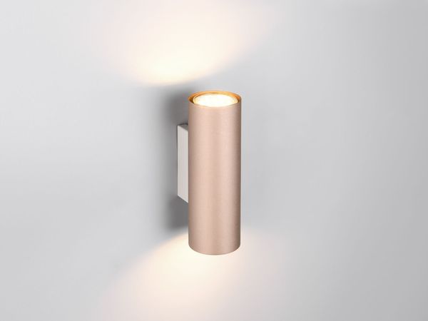 Trio Leuchten LED Wandleuchte Marley GU10 coffee Metall