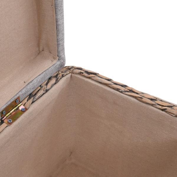 vidaXL Sitzbank-Set 2-tlg. Seegras Grau 246107 Bild 12