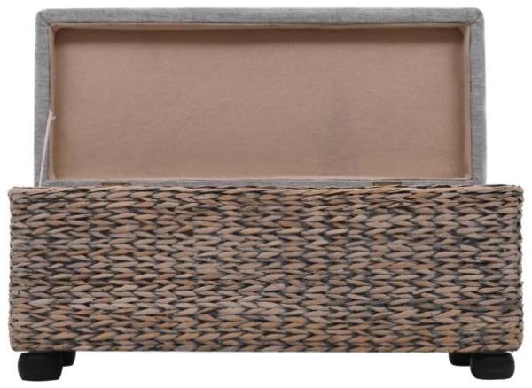 vidaXL Sitzbank-Set 2-tlg. Seegras Grau 246107 Bild 3