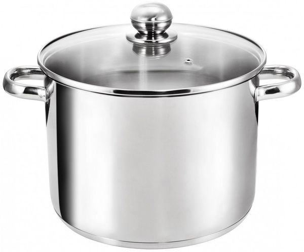 Kopf Kochtopf Grandis 26 cm, Edelstahl, Ø 26 cm, Höhe 19 cm, 10 Liter