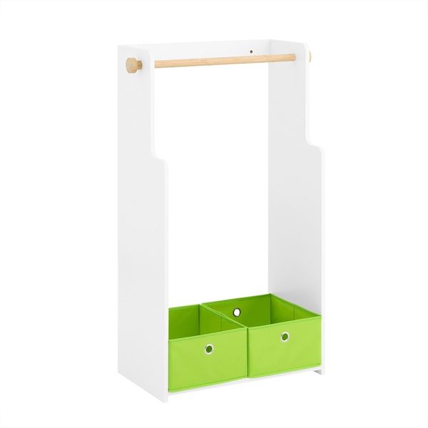 SoBuy KMB109-W Kinderregal, MDF, Lackiert, Weiß, 60 x 110 x 35 cm