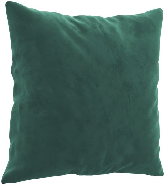 vidaXL 3-tlg. Sofagarnitur mit Kissen Dunkelgrün Samt 3202282 Bild 6