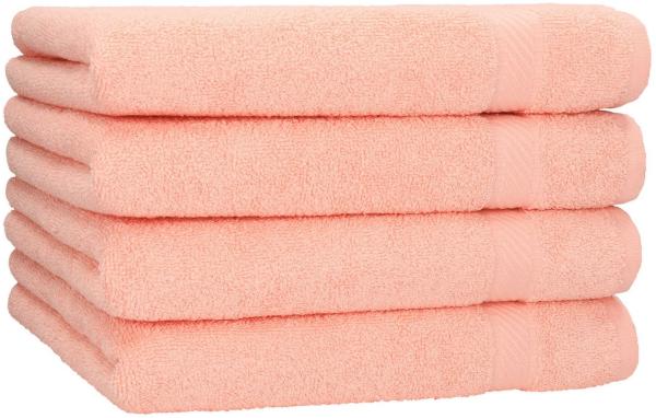 Betz Duschtücher 4 Stück Duschtücher Set Palermo Größe 70x140 cm, 100% Baumwolle (Set, 4-St)