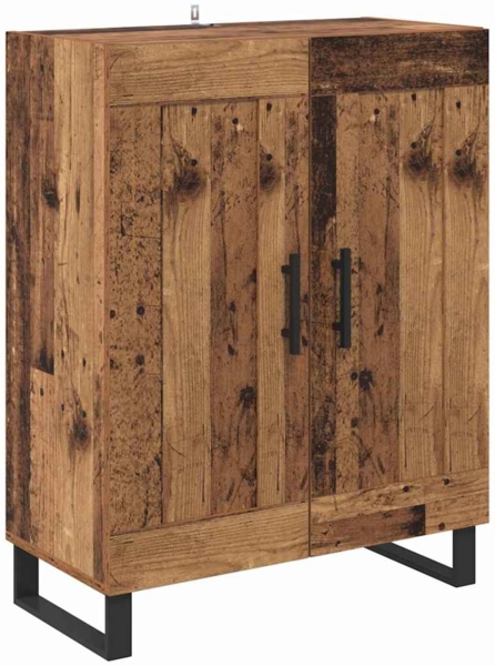 vidaXL Sideboard Altholz 69,5 x 34 x 90 cm Verbundholz und Eisen 881609