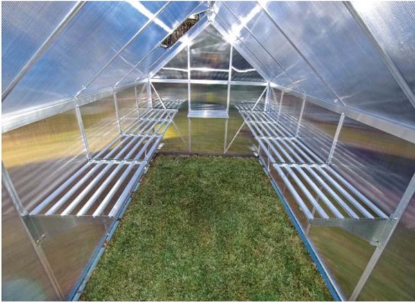 Palram - Canopia Stahl Schwerlast Gewächshausregal