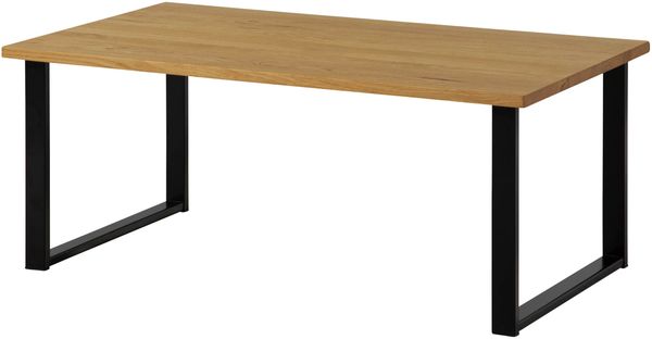 Couchtisch Wildeiche 120x65x45 natur geölt LINDAU #02