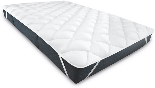 Mister Sandman Topper Matratzenauflage 120×200 cm – Mikrofaser & Hohlfaser, flauschig & waschbar, Weiß