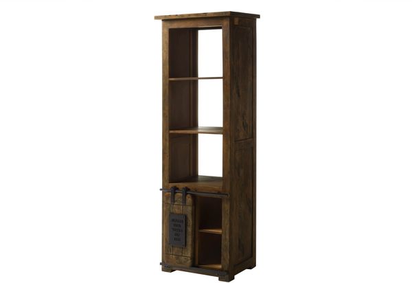 Bücherregal Mango 60x45x180 braun lackiert RAILWAY #404