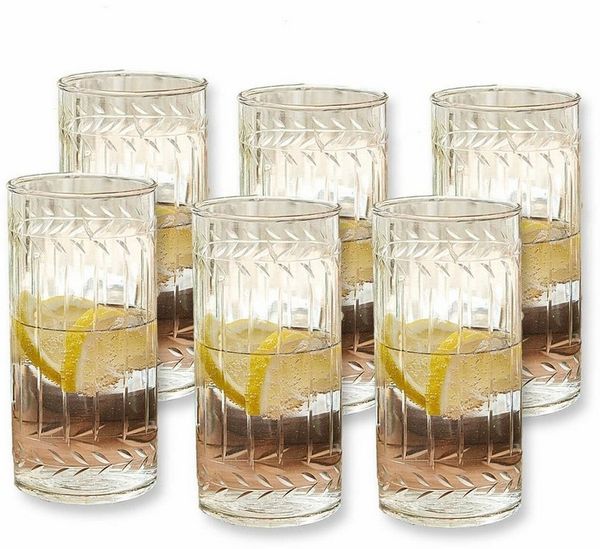 Mirabeau Glas Glas 6er Set Padiès klar, Glas