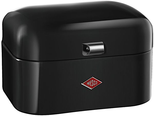 WESCO 235101-62 Brotkasten SINGLE GRANDY in SCHWARZ / Brotbehälter / Brotbox
