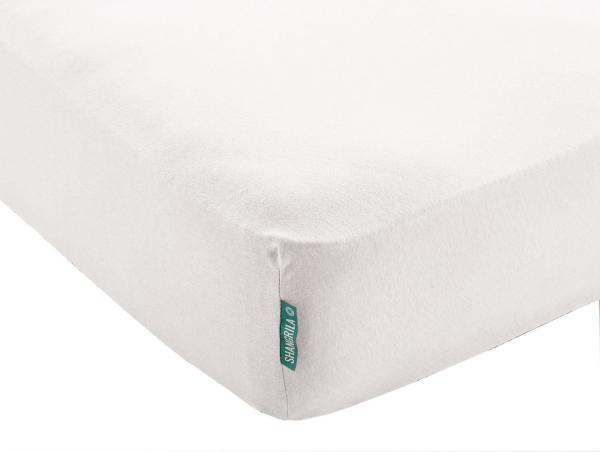 Shangrila Spannbettlaken, Jersey, Gummizug: rundum, (1 Stück), Bettlaken Microsatin Rundumgummizug 202092