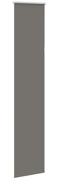vidaXL Verdunkelungsrollo Grau 50x210 cm Stoffbreite 45,7 cm Polyester 4011170 Bild 3