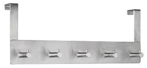 ALCO Türgarderobe Metall 35x7,5x13,5cm silber