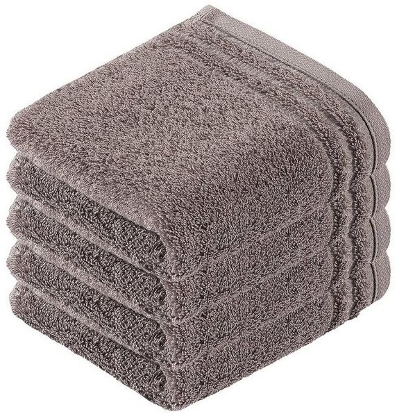 Vossen Gästehandtücher 4er Pack Gästetuch 30 x 50 cm Vienna Style Superso, Frottier (Spar-Set, 4-St), Vegan