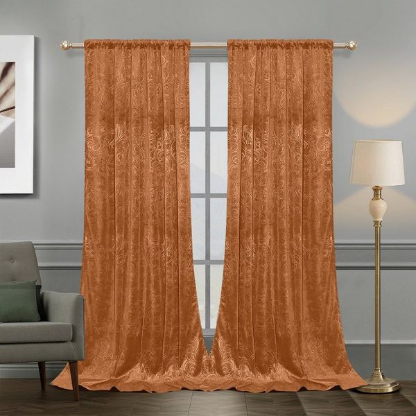 BTTO V&G Vorhang Gardinen Blickdicht Vorhang Samt Velvet Kräuselband (2 St), blickdicht, Vorhang Wohnzimmer