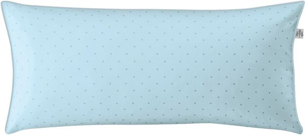 Irisette Mako Satin 1 teilig Kopfkissenbezug Kissenhülle 40x80 cm Varia 8730-21 sky