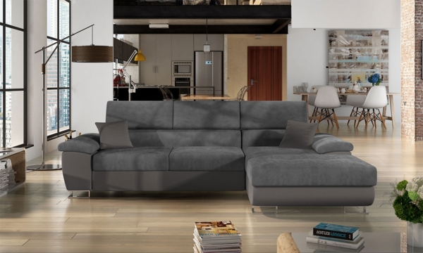 Ecksofa Cotere Mini (Soft 029 + Uttario Velvet 2971 + Soft 029, Seite: Rechts)