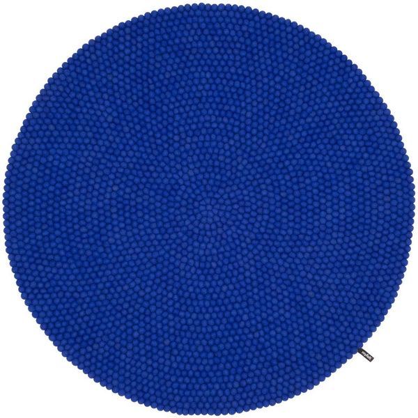 myfelt Wollteppich Isa Filzkugelteppich rund, 100% reine Schurwolle, in verschiedenen Größen erhältlich