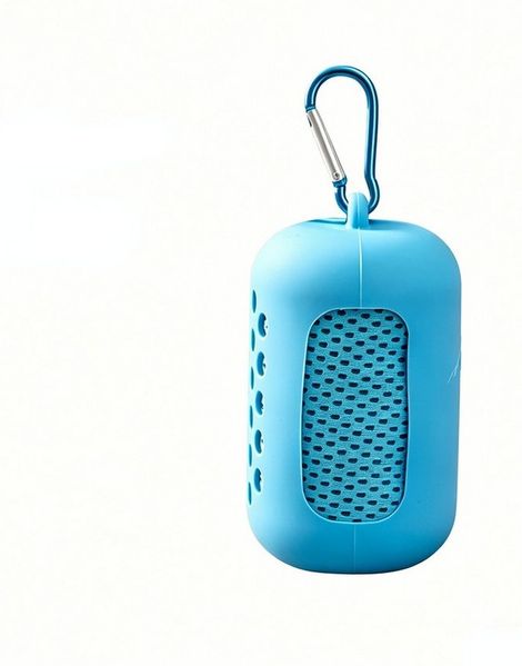 Blusmart Sporthandtuch Kühlendes Sporthandtuch, (Schnelltrocknendes Handtuch), Zweiteiliges Set (Silikonbezug + Handtuch)